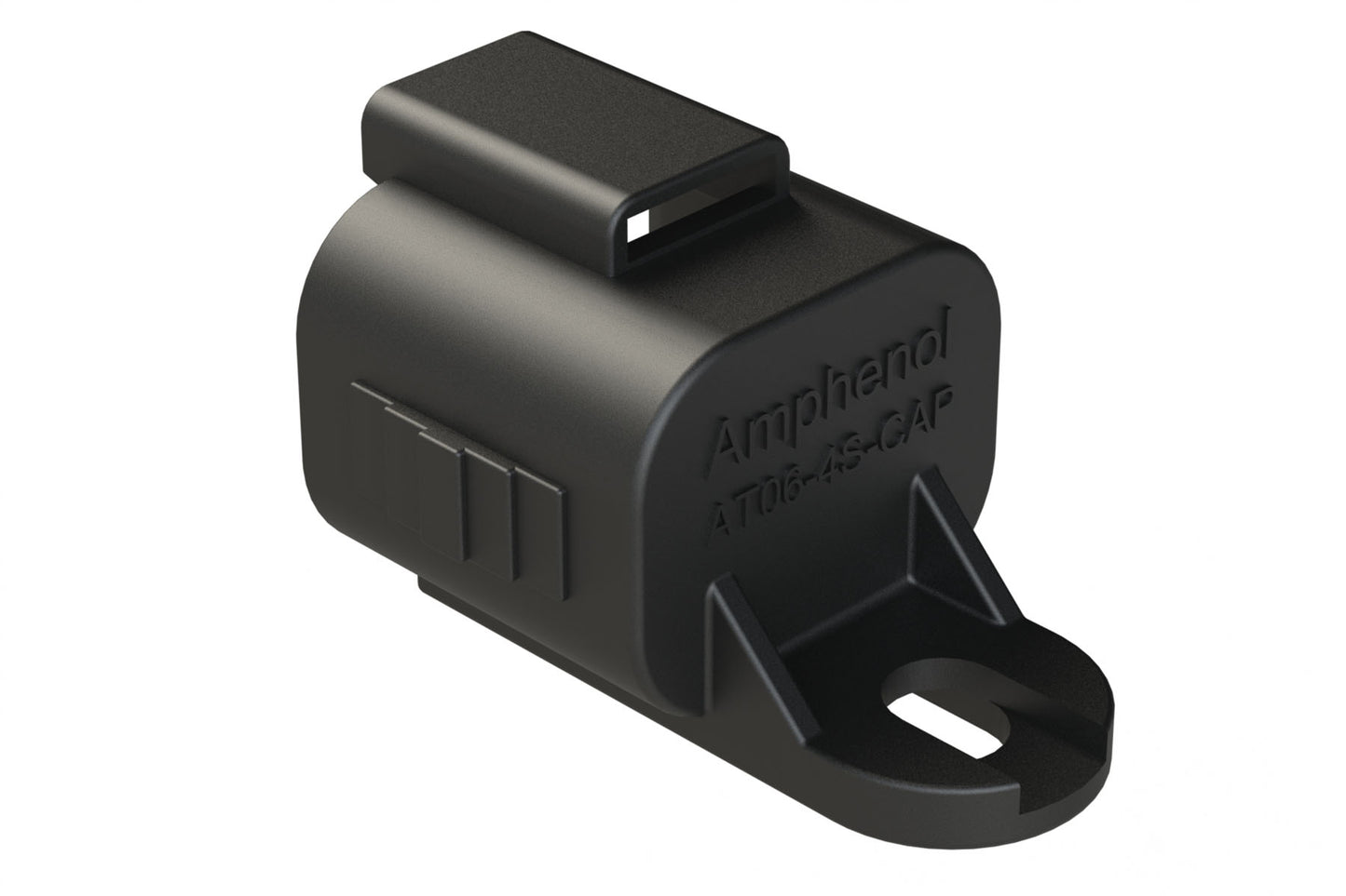 AT06-4S-CAP Protective Cover for 4-way Plug, Black. 1011-346-0405