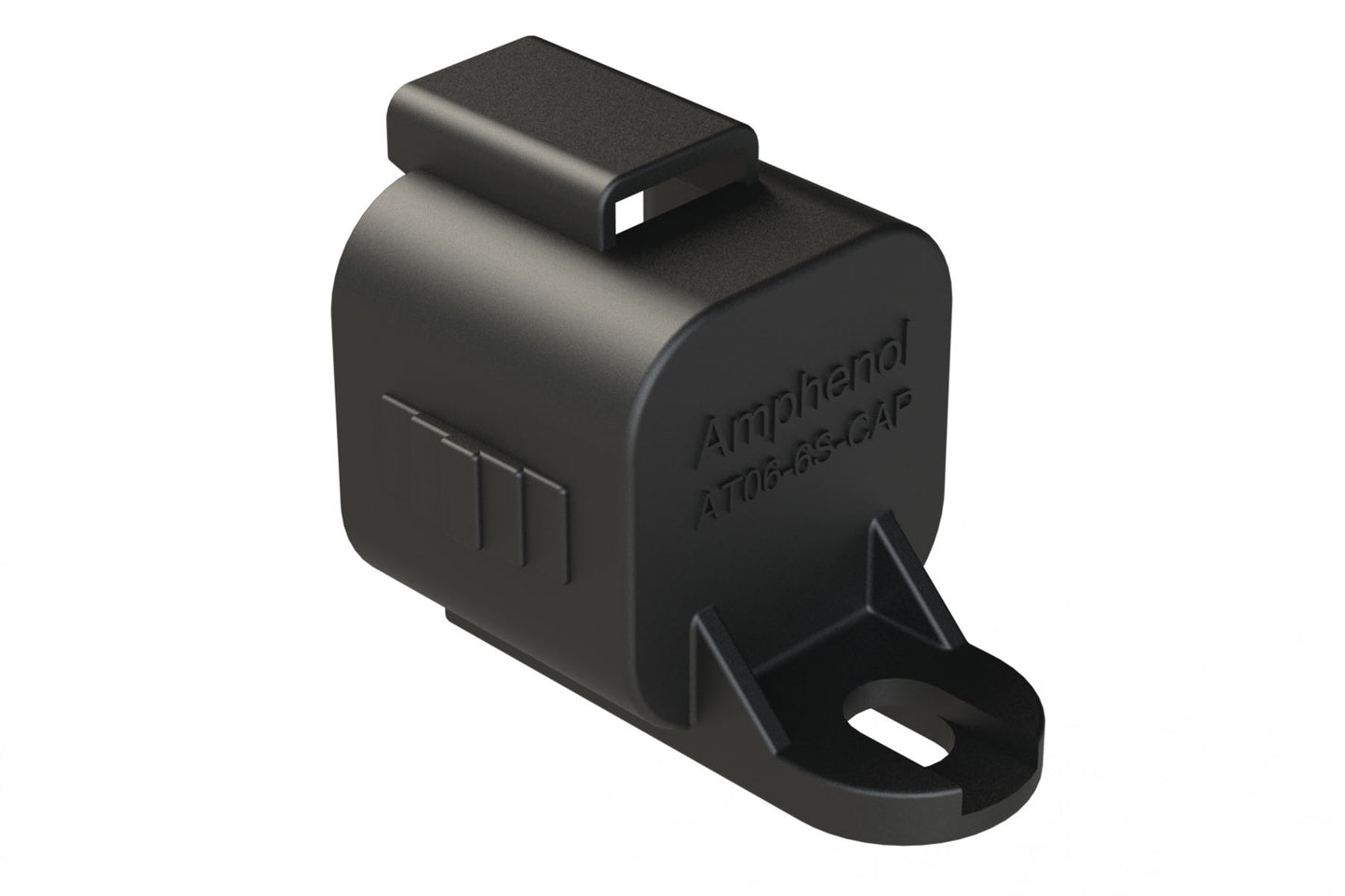 AT06-6S-CAP Protective Cover for 6-way Plug, Black. 1011-347-0605