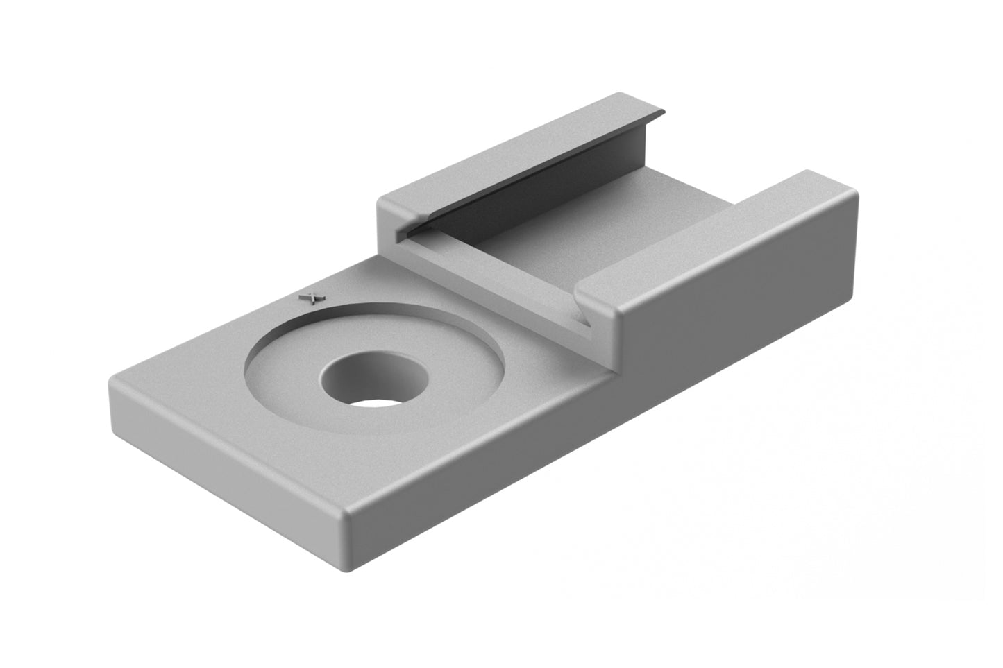 AT11-030-0205 Mounting clip for AT, ATM, ATP, ATHD Series, 2, 3, 4, 6, 12 position connectors, plastic, black. 1011-030-0205