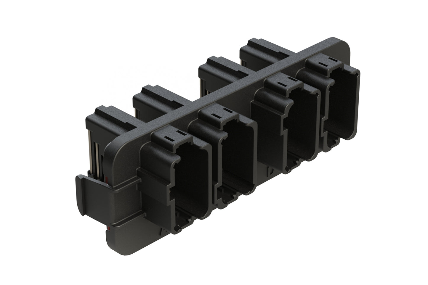 AT13-48PABCD-BM03 AIPX AT Header Thermoplastic 4X12 SIZE 16 ABCD Key, Tin Plating, Black. DT13-48PABCD-R015
