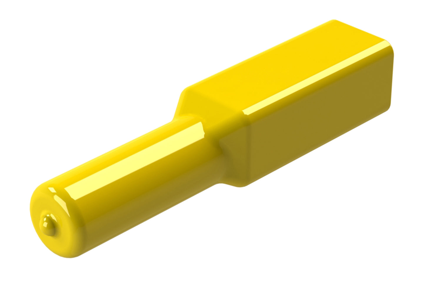 AT2P-BT-YW Boot (Backshell) for 2-way Receptacle, Yellow. DT2P-BT-YW