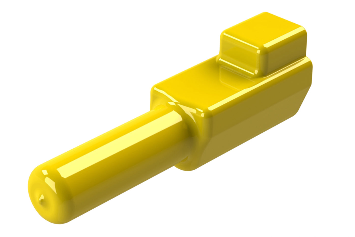 AT3S-BT-YW Boot (Backshell) for 3-way Plug, Black. DT3S-BT-YW