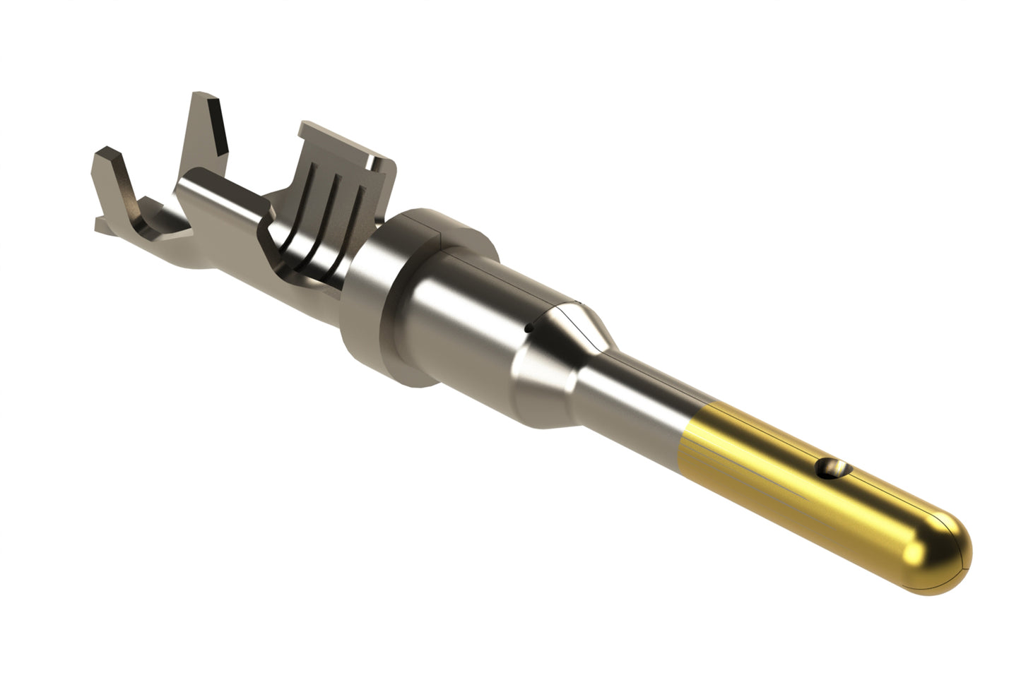 AT60-16-0644-LP Size 16 Stamped & Formed Contact, Gold Plated, Male, 16-20AWG, Loose Pieces, Bag of 50. 1060-16-0644