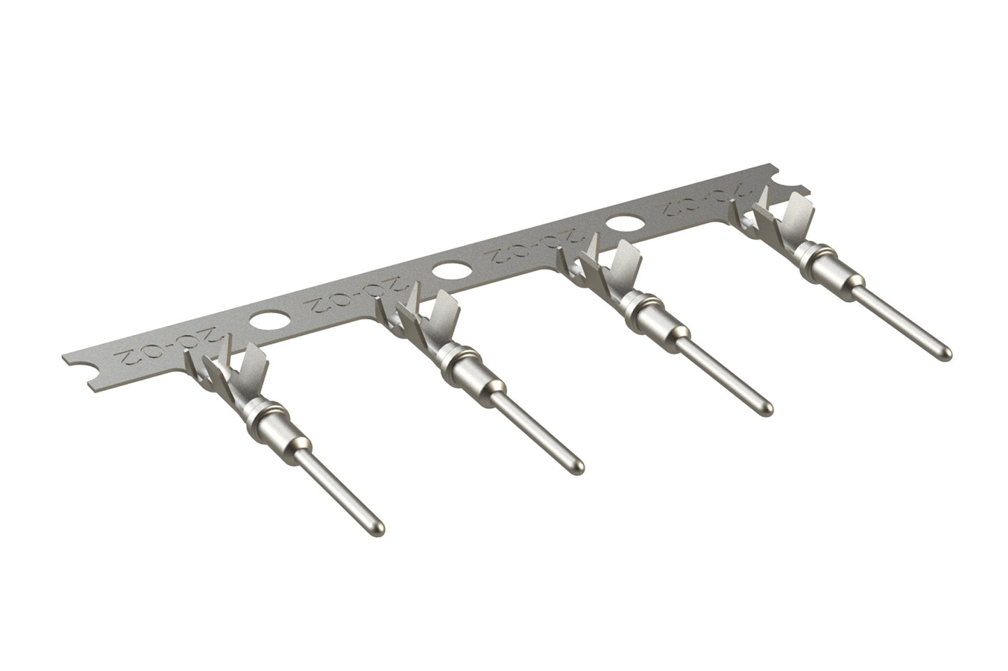 AT60-20-0277 Male Contact, Stamped, Size 20, 16-22AWG, Tin Plated. 1060-20-0277