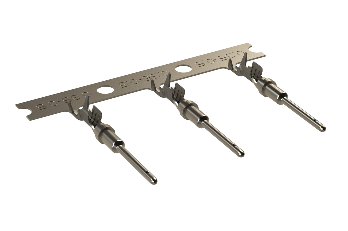 AT60-20-0477 Size 20 Male Stamped & Formed Contact, Tin Plated, Wire Range 0.35-0.5MM²