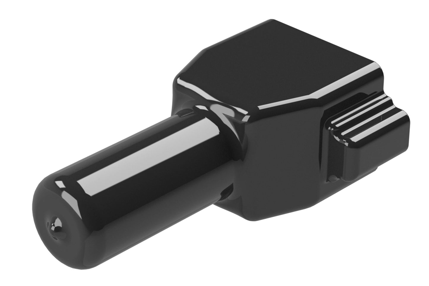 AT8S-BT-BK Boot (Backshell) for 8-way Plug, Black. DT8S-BT-BK