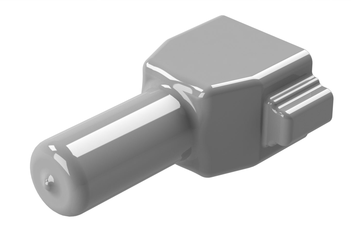 AT8S-BT Boot (Backshell) for 8-way Plug, Grey. DT8S-BT