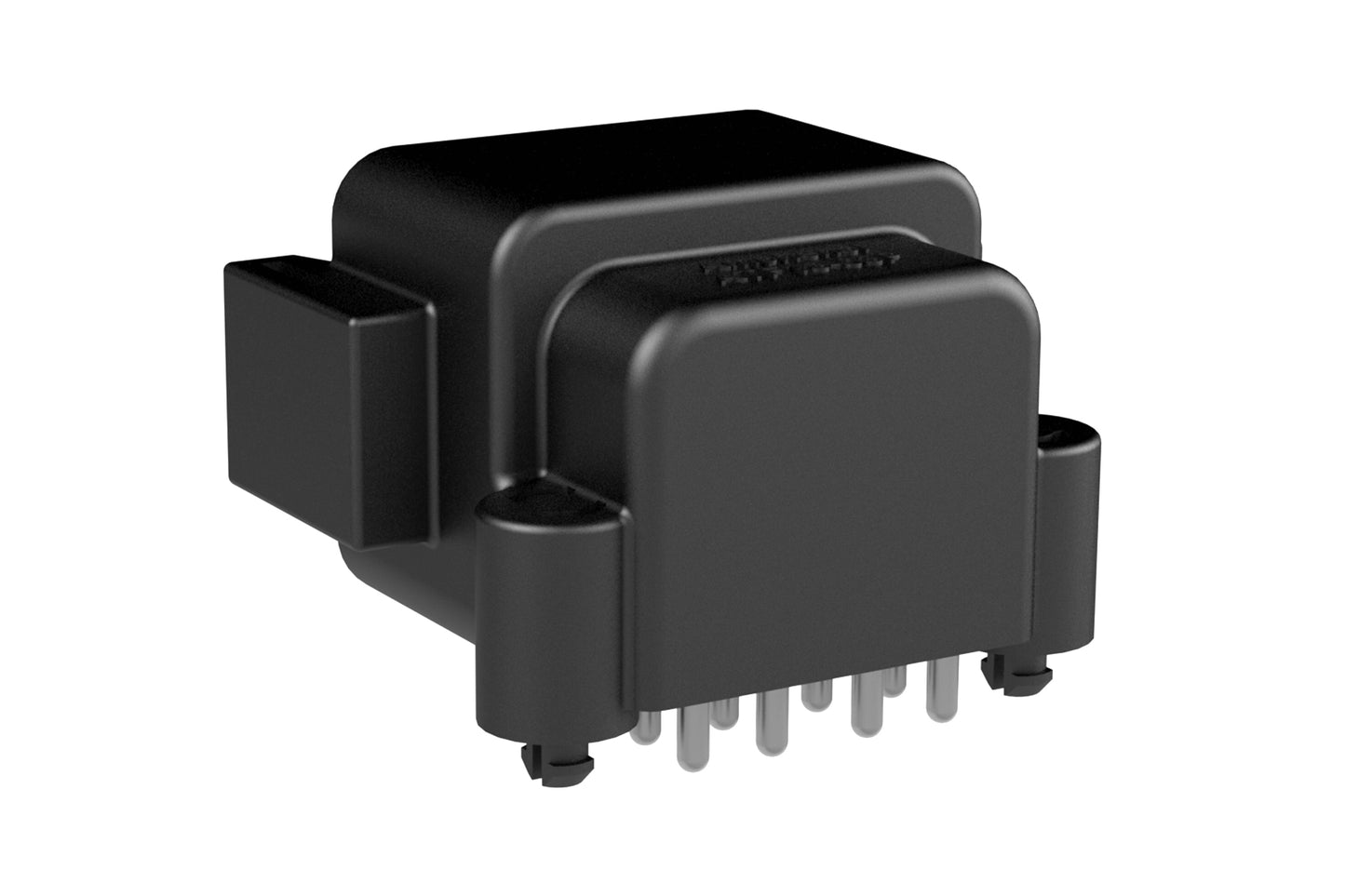 ATF13-08PB-BM03 Board Mount Receptacle, Right Angle, 8 Pin, B-key, Snap Fit, Tin plate