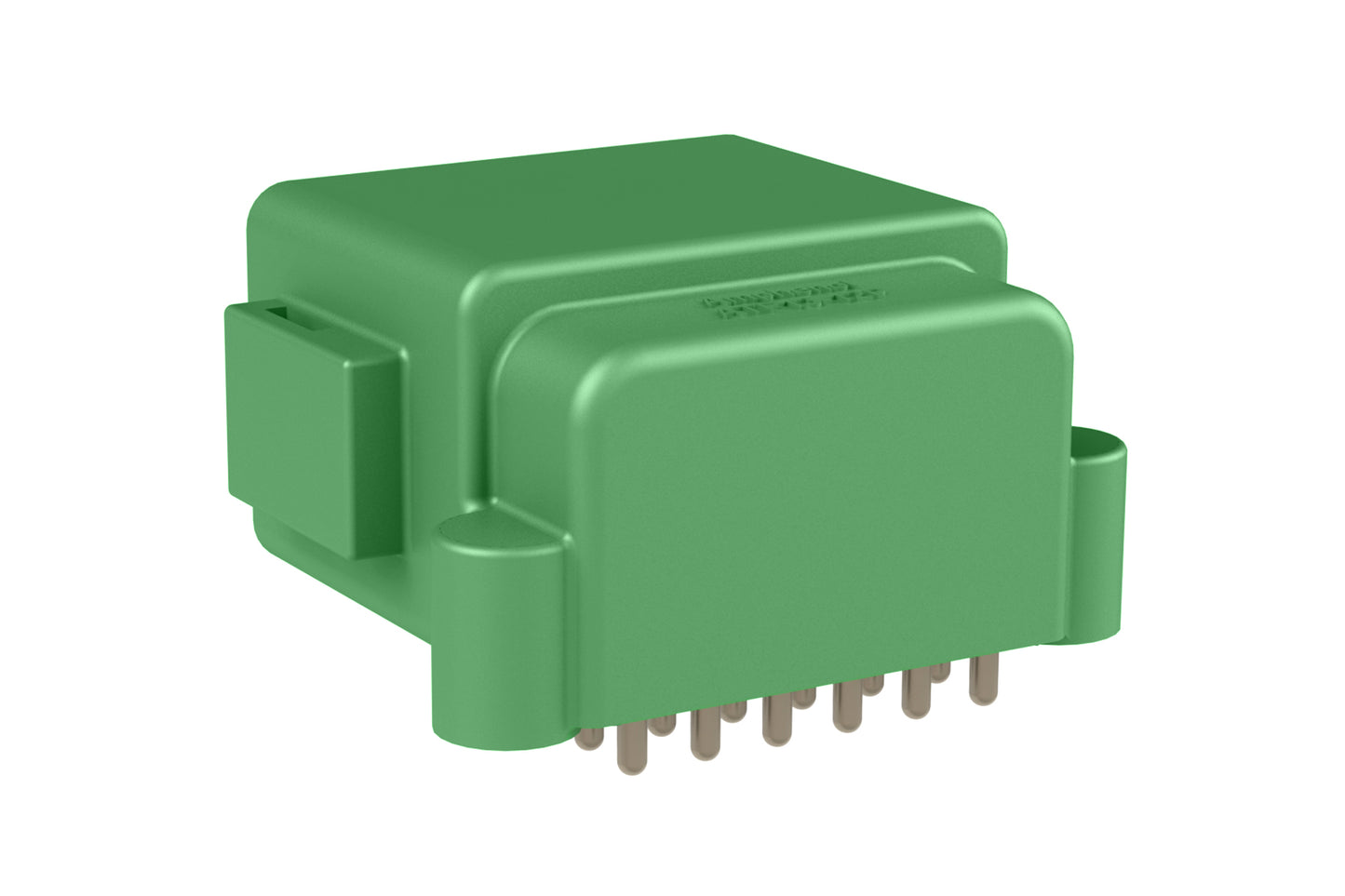 ATF13-12PC-BM13 Board Mount Header, Right Angle, AT, 12 Pin, C-key, Self-Threading, Tin Plated Contacts. DTF13-12PC