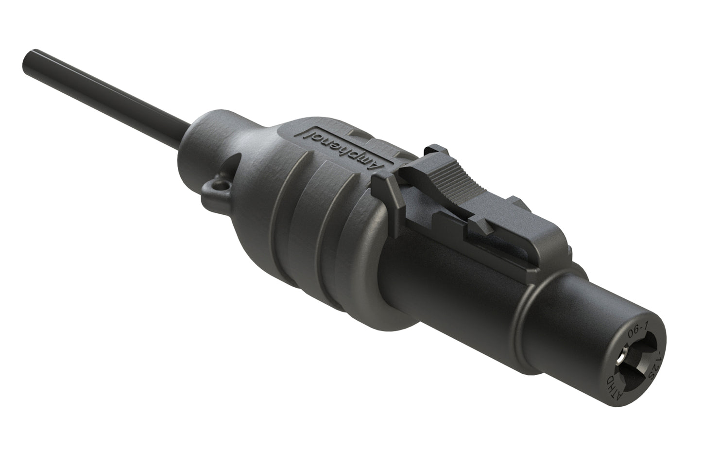 ATHD06-1-12S-12G-M2 1 Position Single-ended Overmolded Cable Assembly, Plug, Socket Contact Size 12, 12AWG, 2 Meter Length