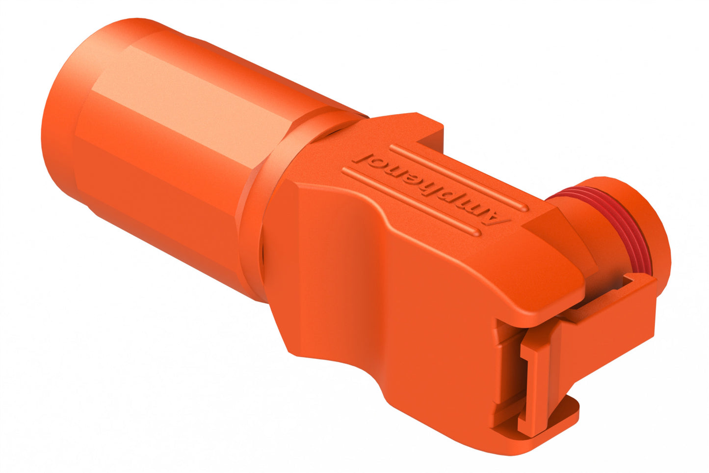 ATHP061RS08NN-50-ORG 8mm right angle plug, 180A/1000V, Socket, orange