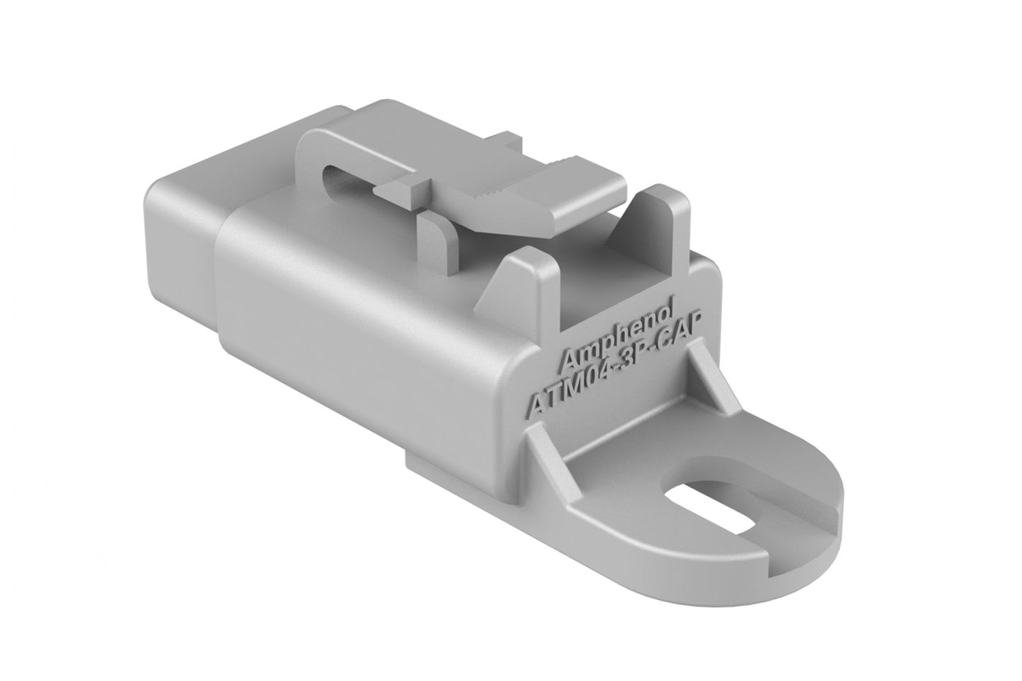 ATM04-3P-CAP Dust cap for 3 position receptacle, grey