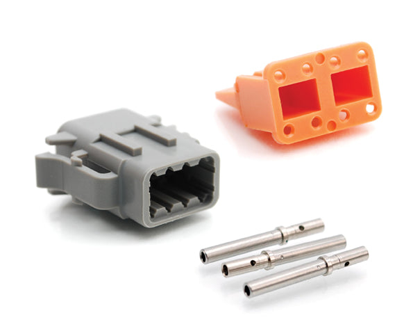 ATM06-08SA-KT01 8 Socket Plug, Wedge and Contacts Kit