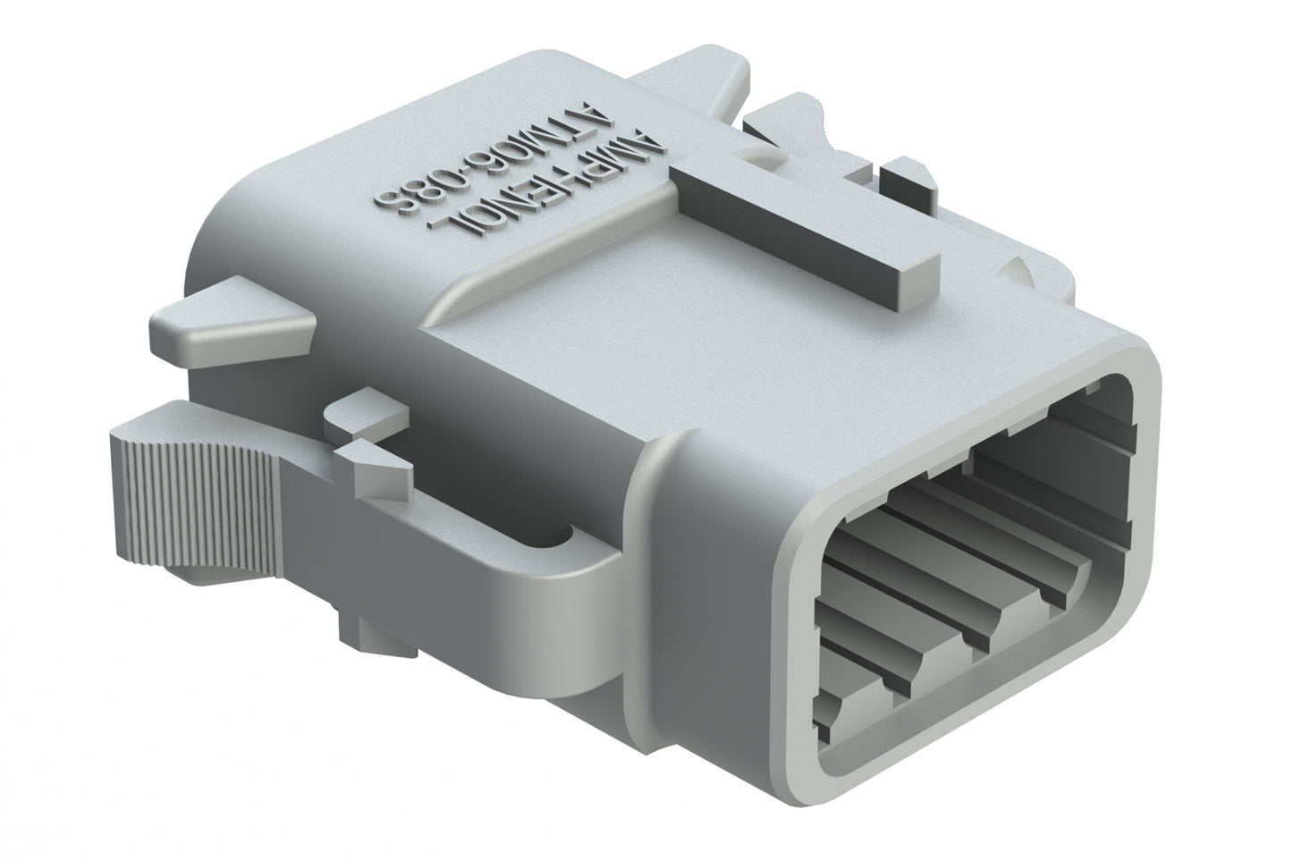 ATM06-08SA 8-Way Plug, Female Connector with A Position Key. DTM06-08SA