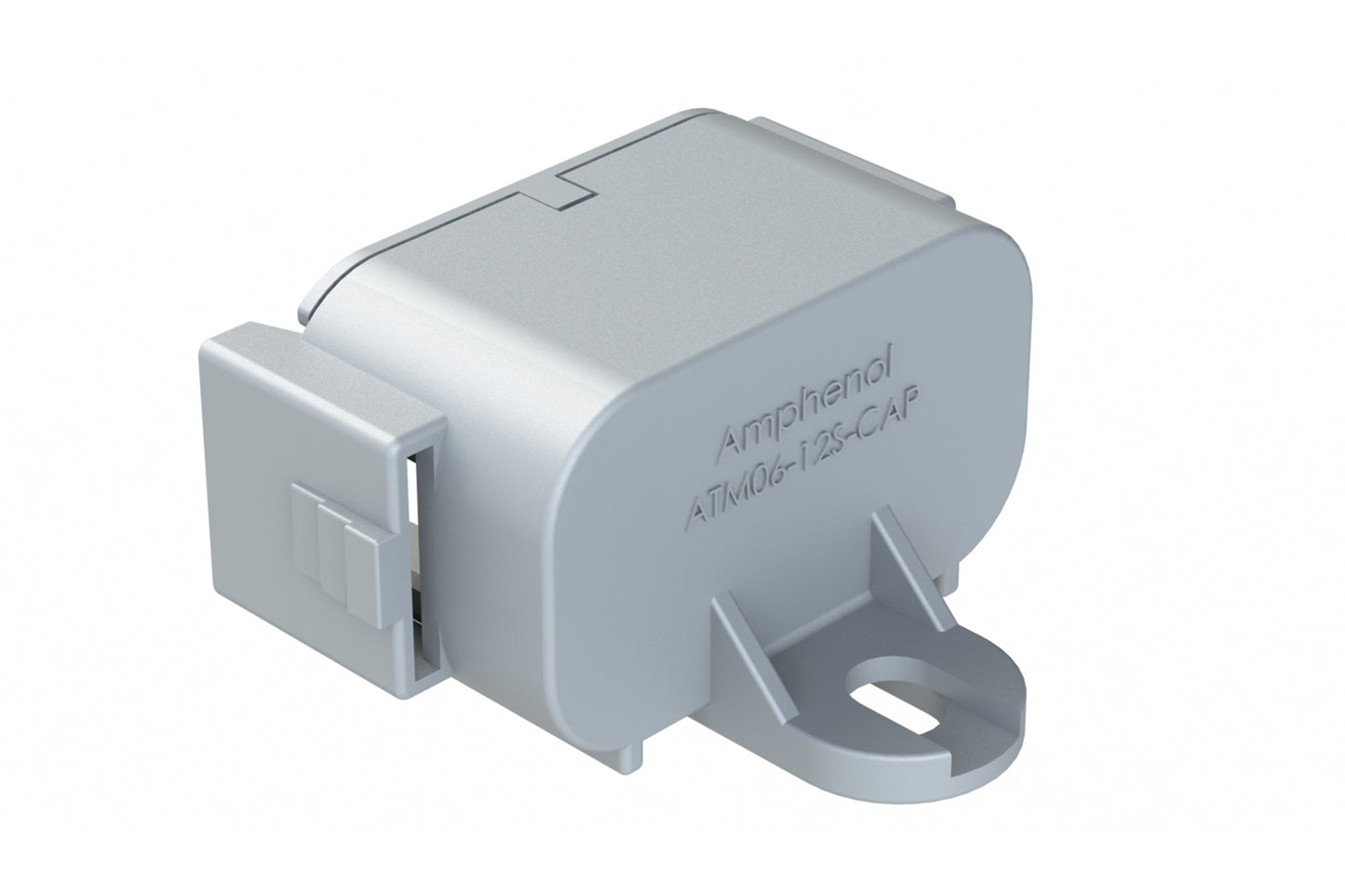 ATM06-12SA-CAP Dust cap for 12 position plug, keyed A, grey