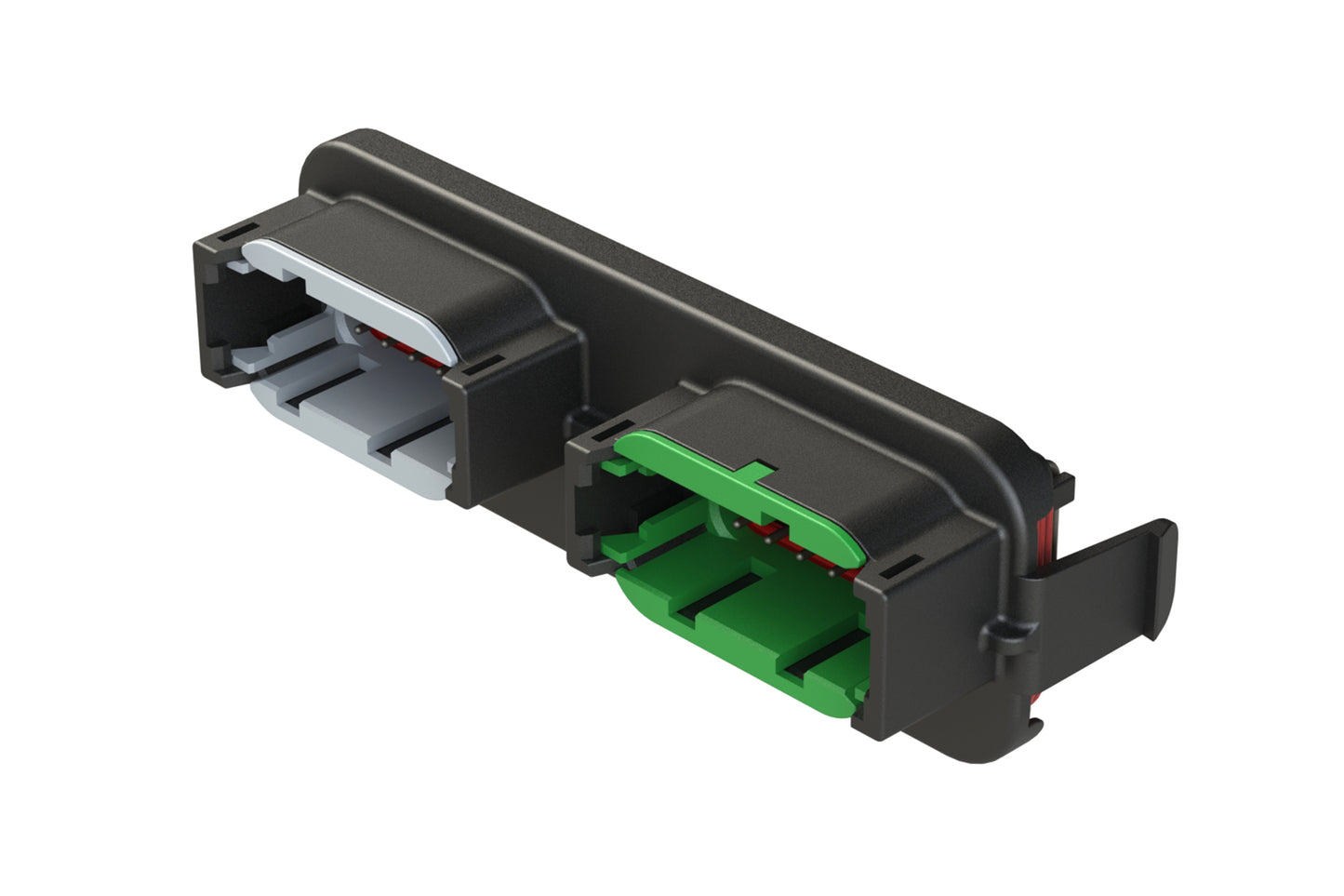 ATM13-12PA-12PC-BM03 ATM™ Header, Thermoplastic, (2) 12 Position size 20, A&C Key - Tin Plating. DTM13-12PA-12PC-R008