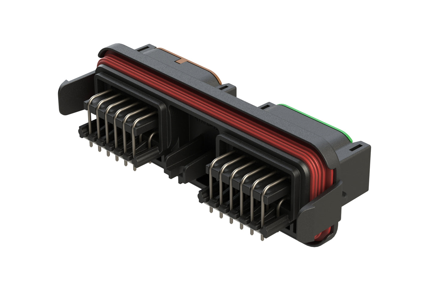 ATM13-12PC-12PD-BM03 ATM™ Header, Thermoplastic, (2) 12 Position size 20, C&D Key - Tin Plating. DTM13-12PC-12PD-R008