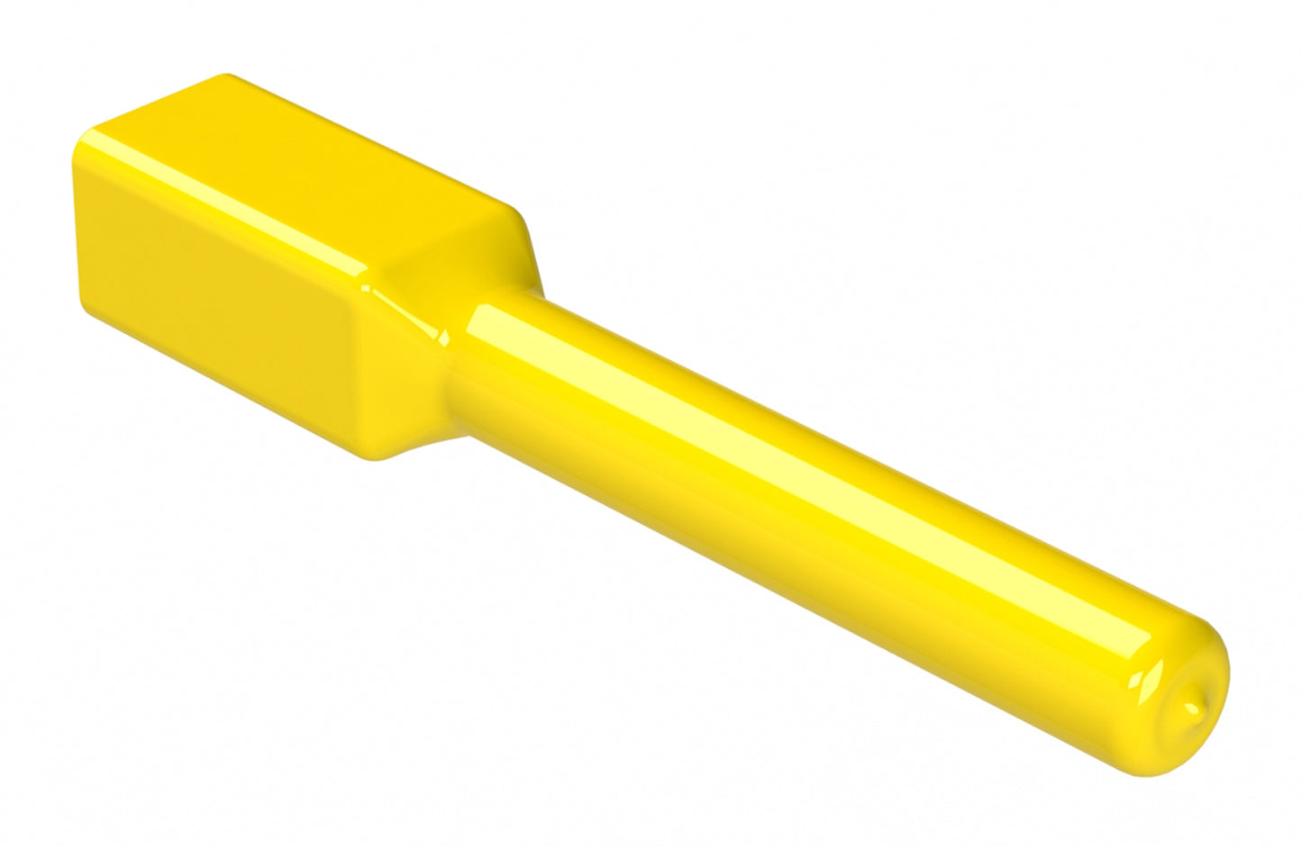 ATM2P-BT-YW Boot for 2 Position Receptacles, Yellow. DTM2P-BT-YW