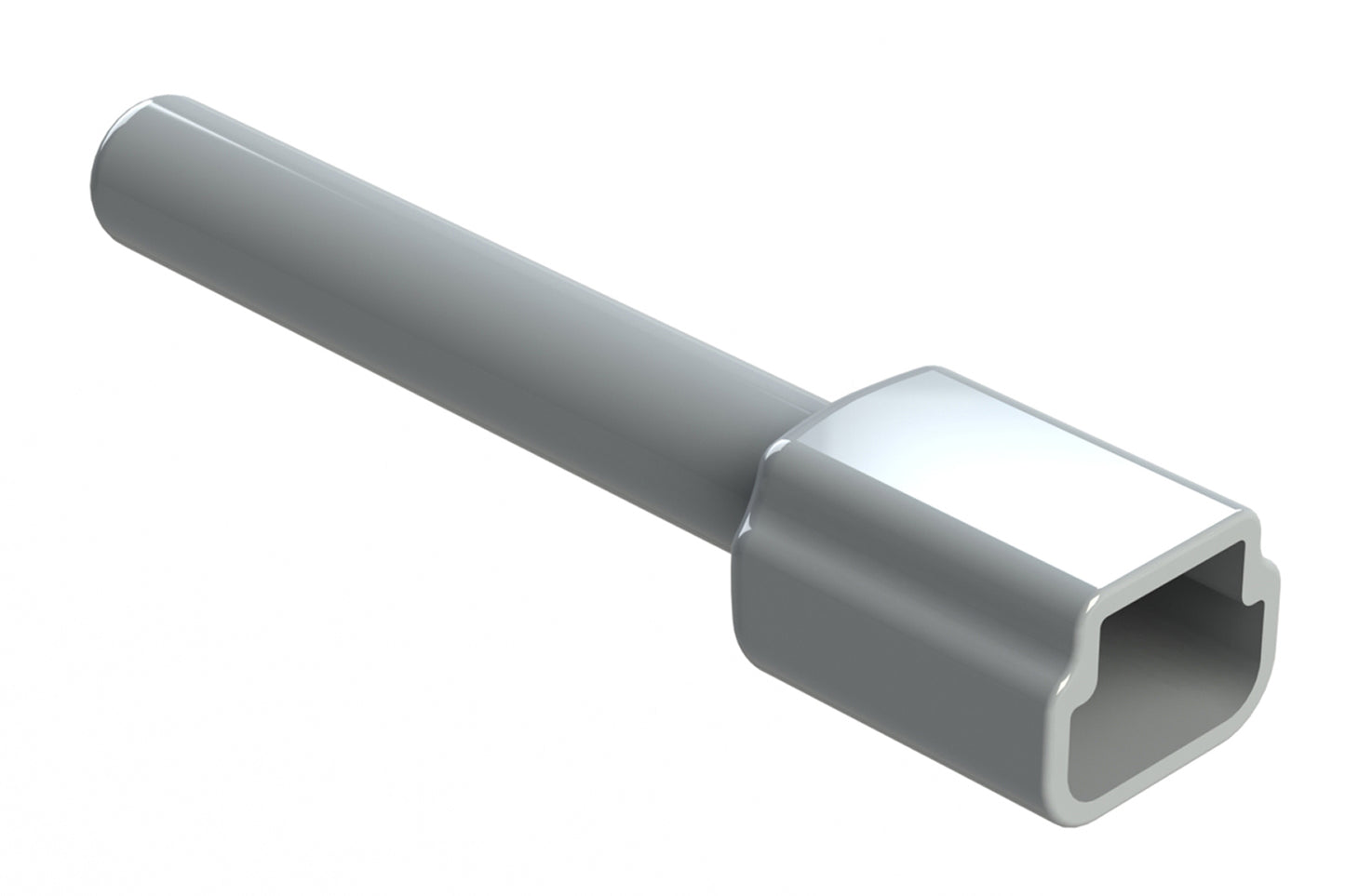 ATM3P-BT Boot for 3 Position Receptacles, Grey. DTM3P-BT
