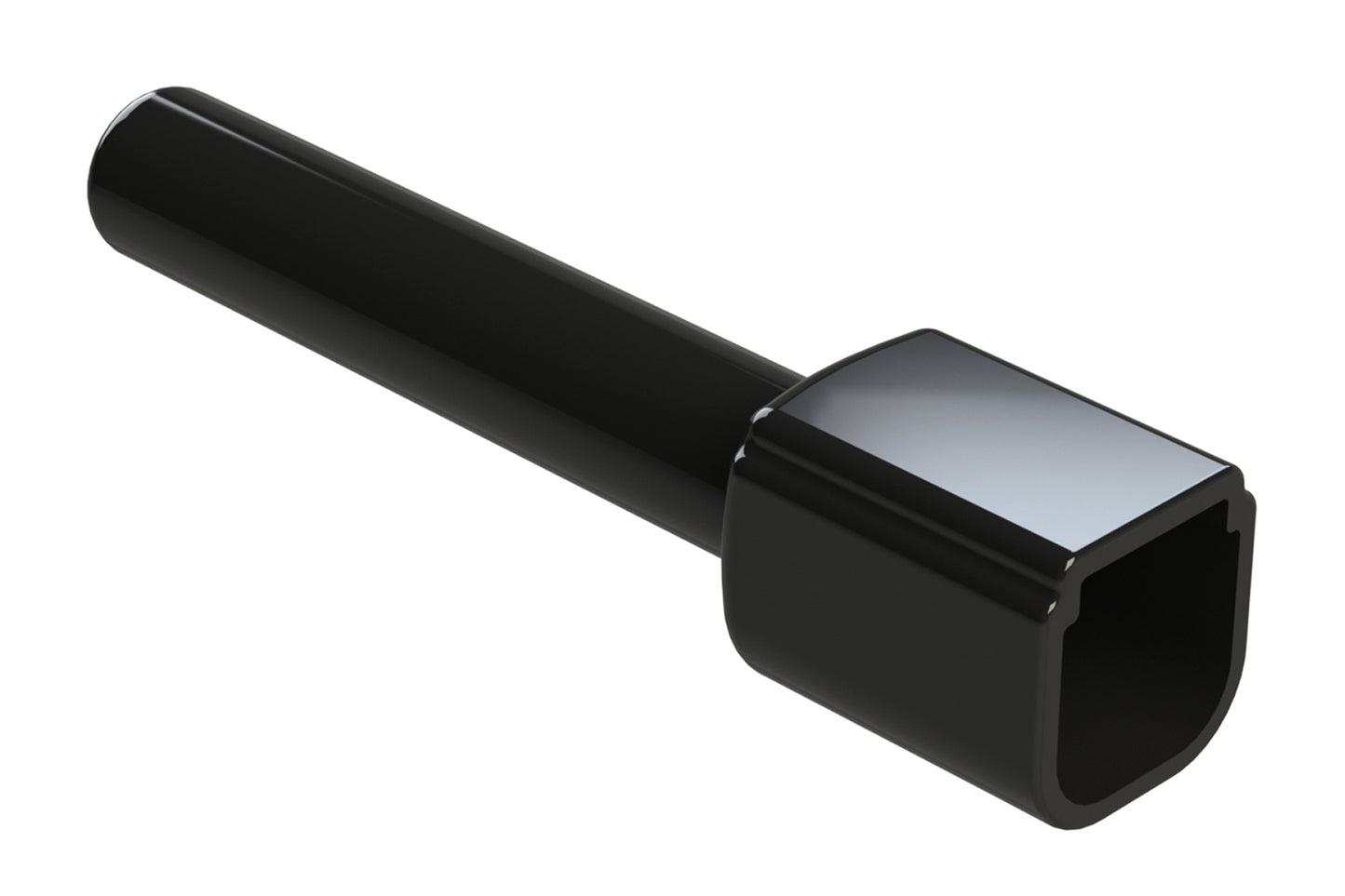 ATM4P-BT-BK Boot for 4 Position Receptacles, Black. DTM4P-BT-BK