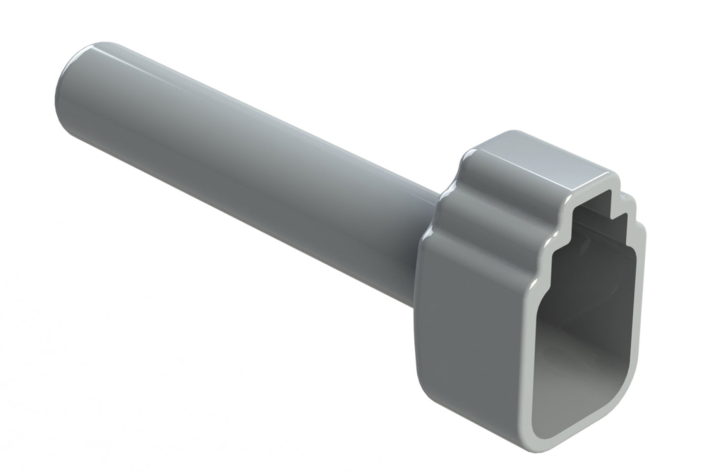 ATM6S-BT Boot for 6 Position Plugs, Grey. DTM6S-BT