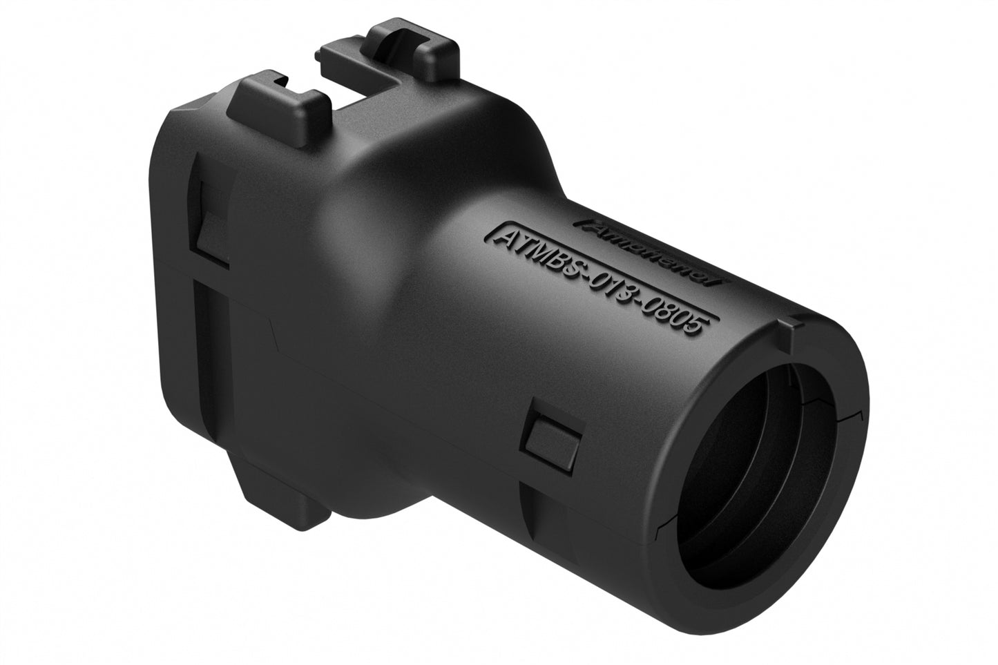 ATMBS-013-0805 Backshell for 8 Position Plug ATM Connectors. 1028-013-0805