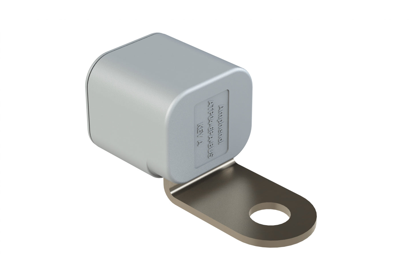 ATP04-6PA-BUS 6 Position Receptacle, Male, Busbar, KEY A