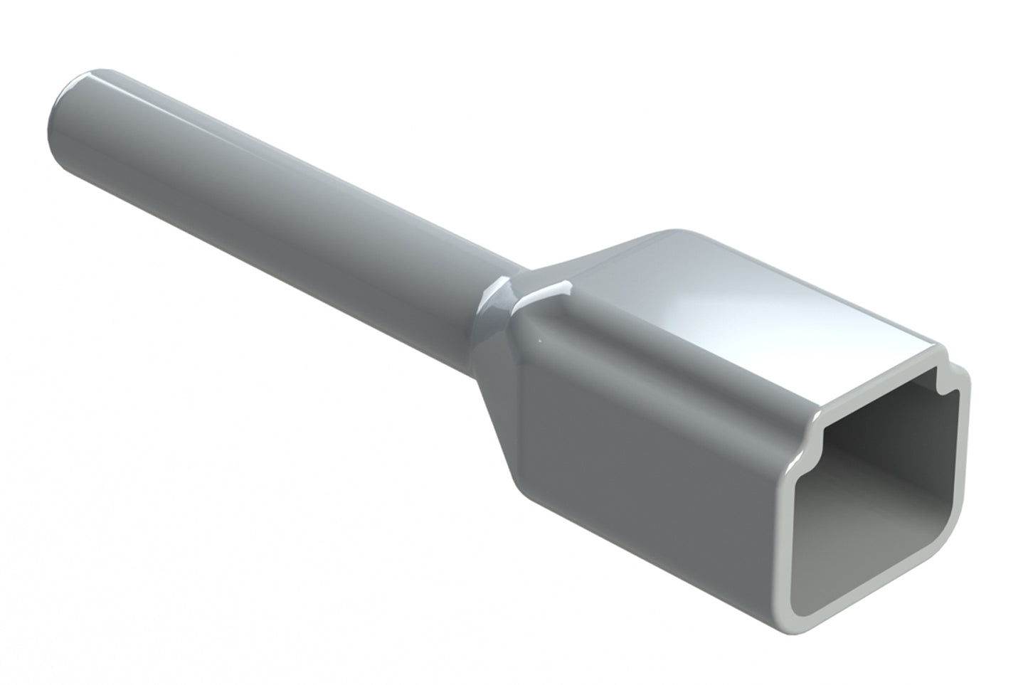 ATP2P-BT Boot for 2 Position Receptacles, Grey. DTP2P-BT