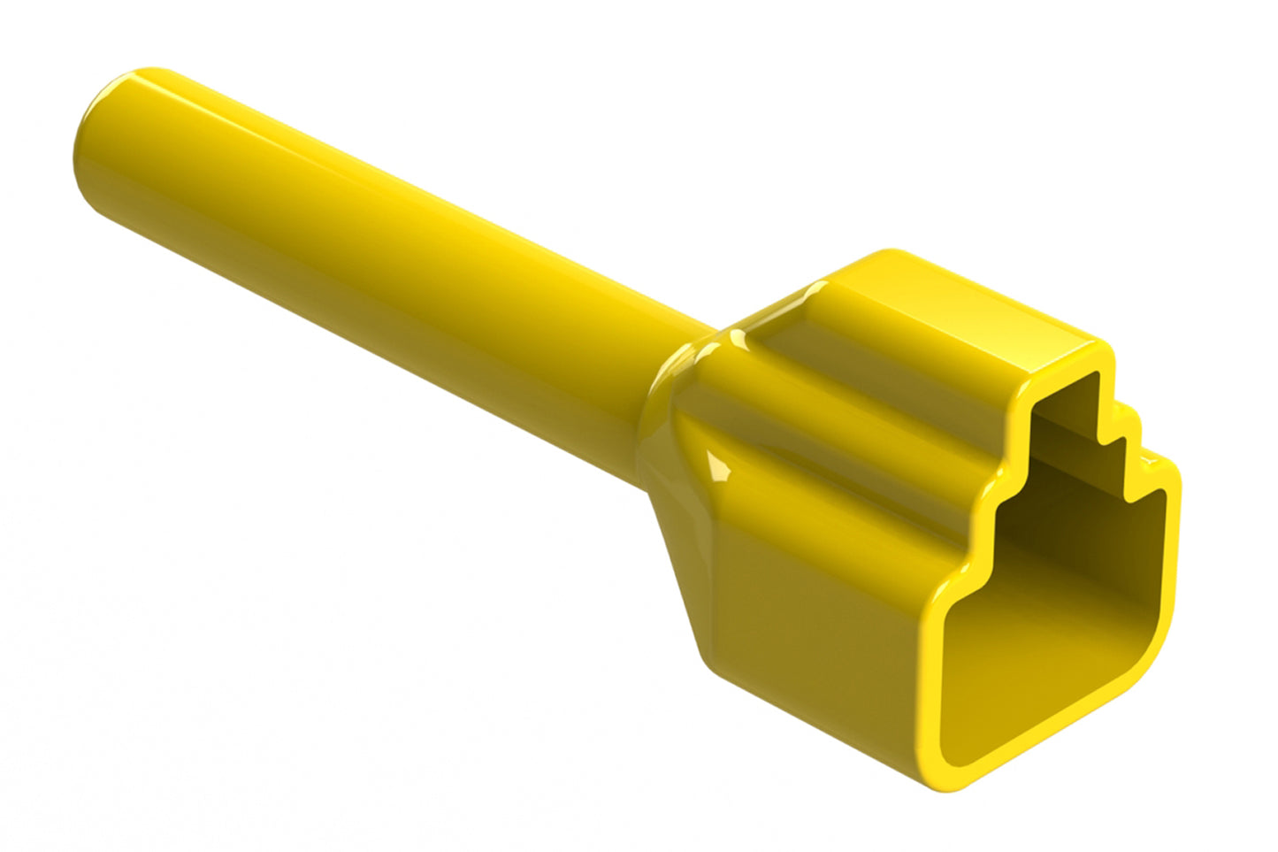 ATP2S-BT-YW Boot for 2 Position Plugs, Yellow. DTP2S-BT-YW