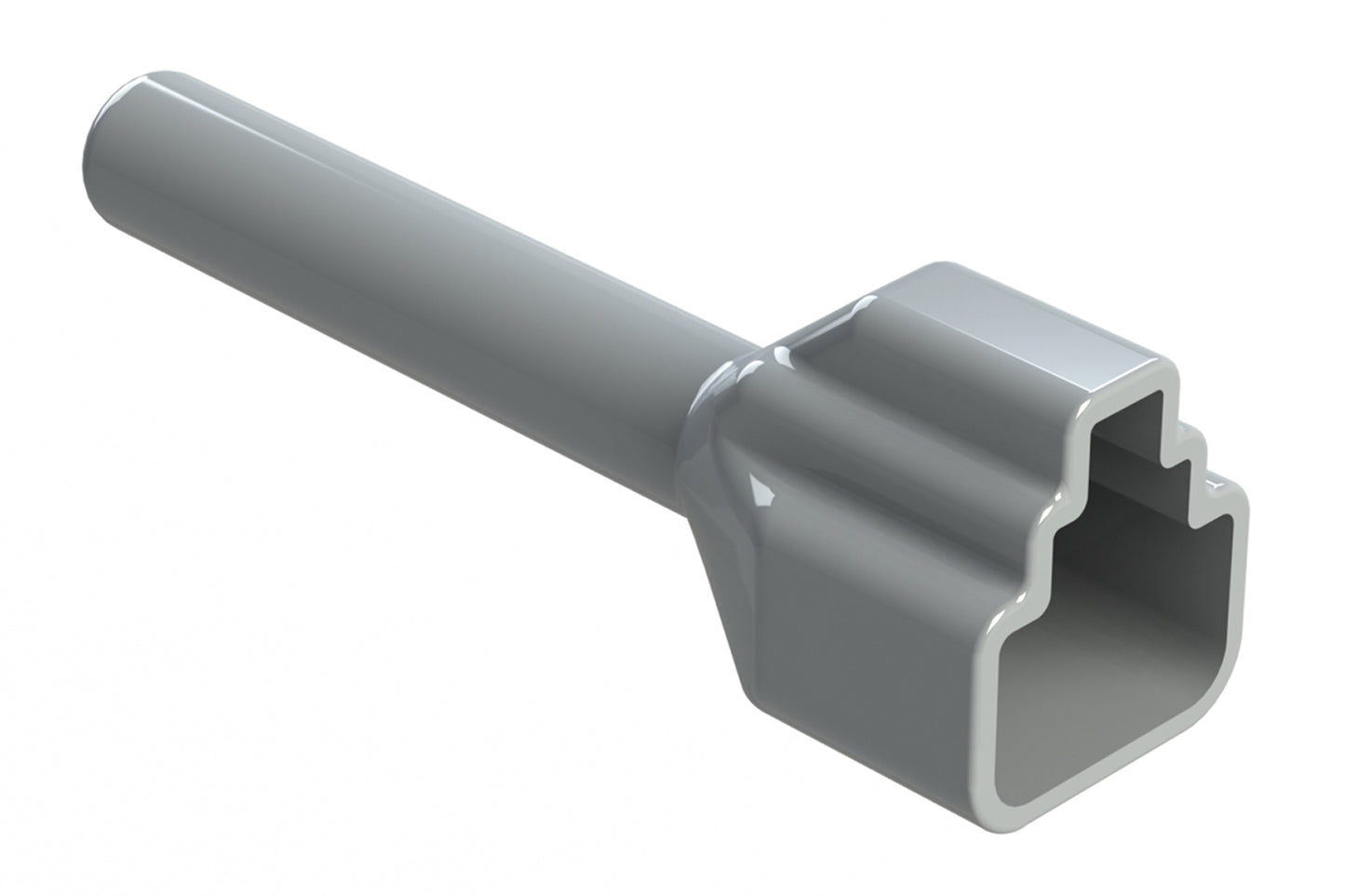 ATP2S-BT Boot for 2 Position Plugs, Grey. DTP2S-BT