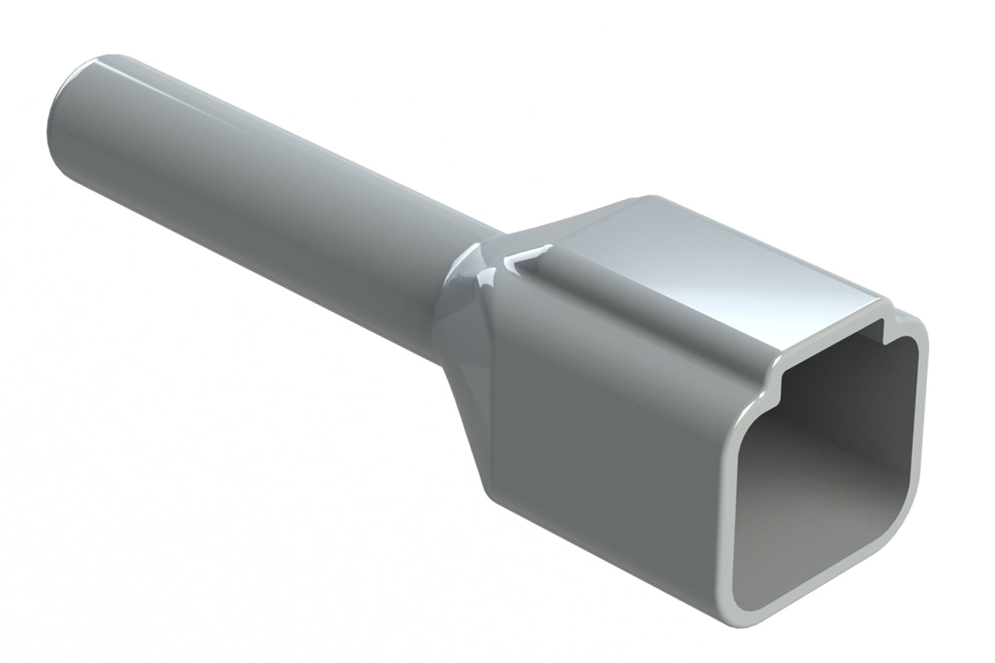 ATP4P-BT Boot for 4 Position Receptacles, Grey. DTP4P-BT