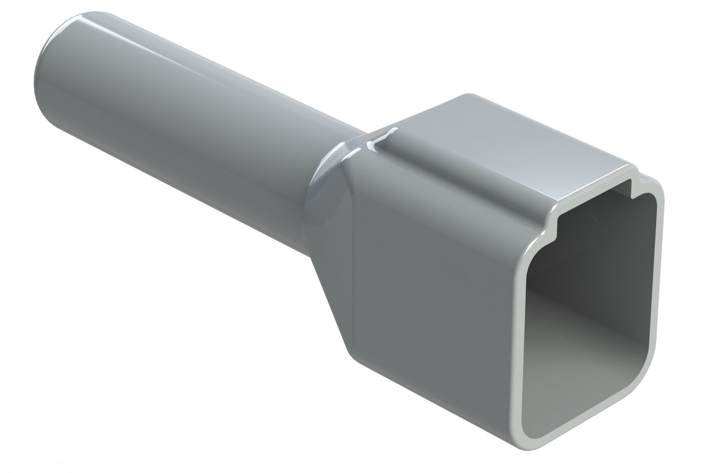 ATP6P-BT Boot for 6 Position Receptacles, Grey