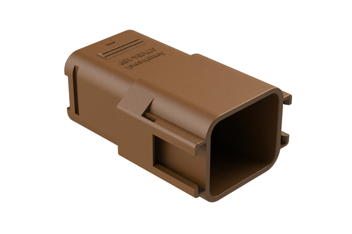 ATV04-18PD-RR01 18 position in-line receptacle, Size 16 contact, key D, double reduced seal