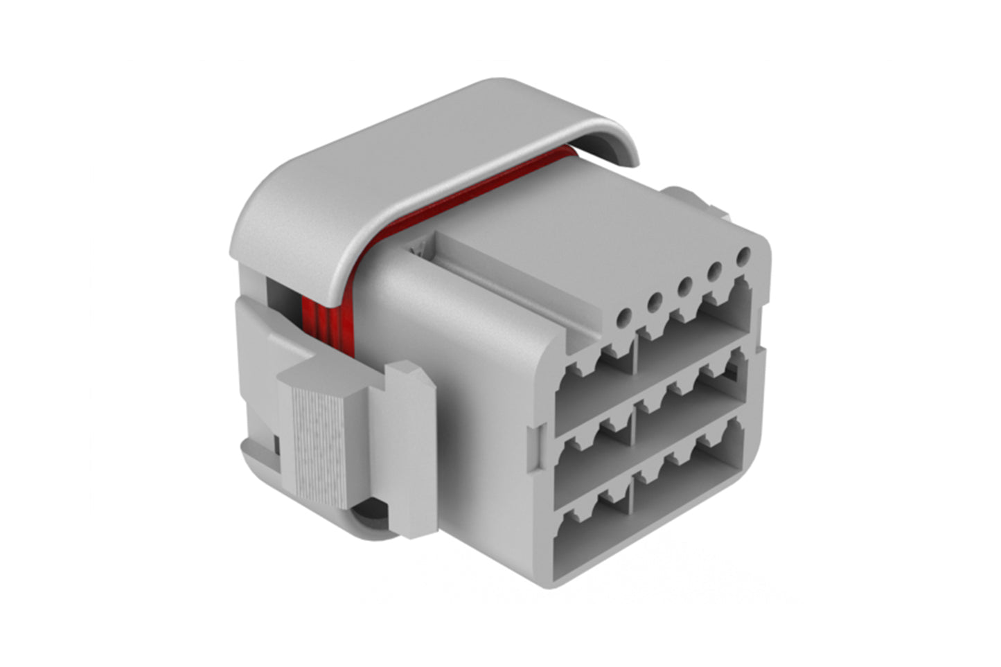 ATV06-18SA 18 position plug, Size 16 contact, key A, Standard Seal. DTV06-18SA