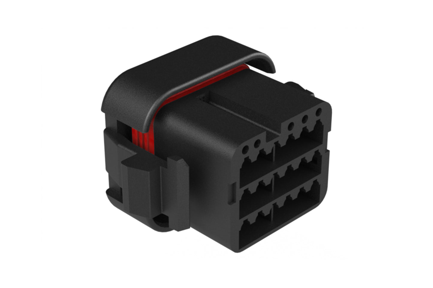 ATV06-18SB 18 position plug, Size 16 contact, key B, Standard Seal. DTV06-18SB