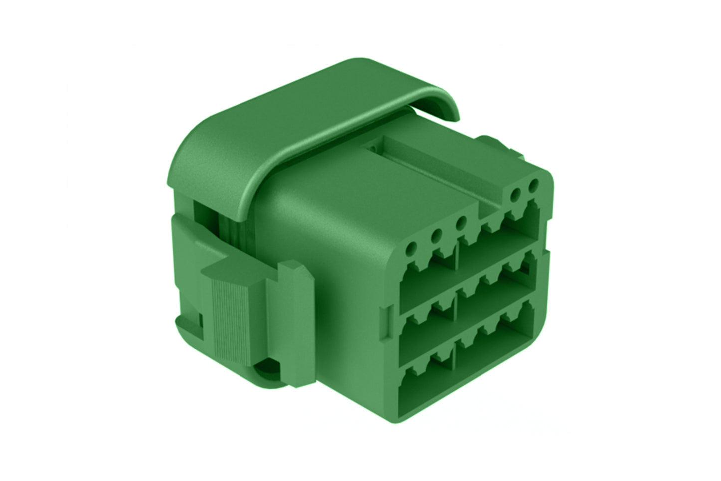 ATV06-18SC 18 position plug, Size 16 contact, key C, Standard Seal. DTV06-18SC