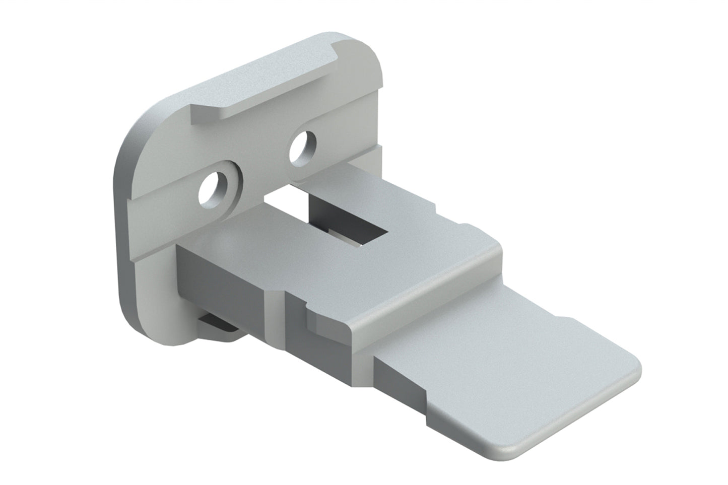 AW2S-A 2 Position, Plug Wedgelock, Keyed A, Grey. W2SA, W2SA-P012