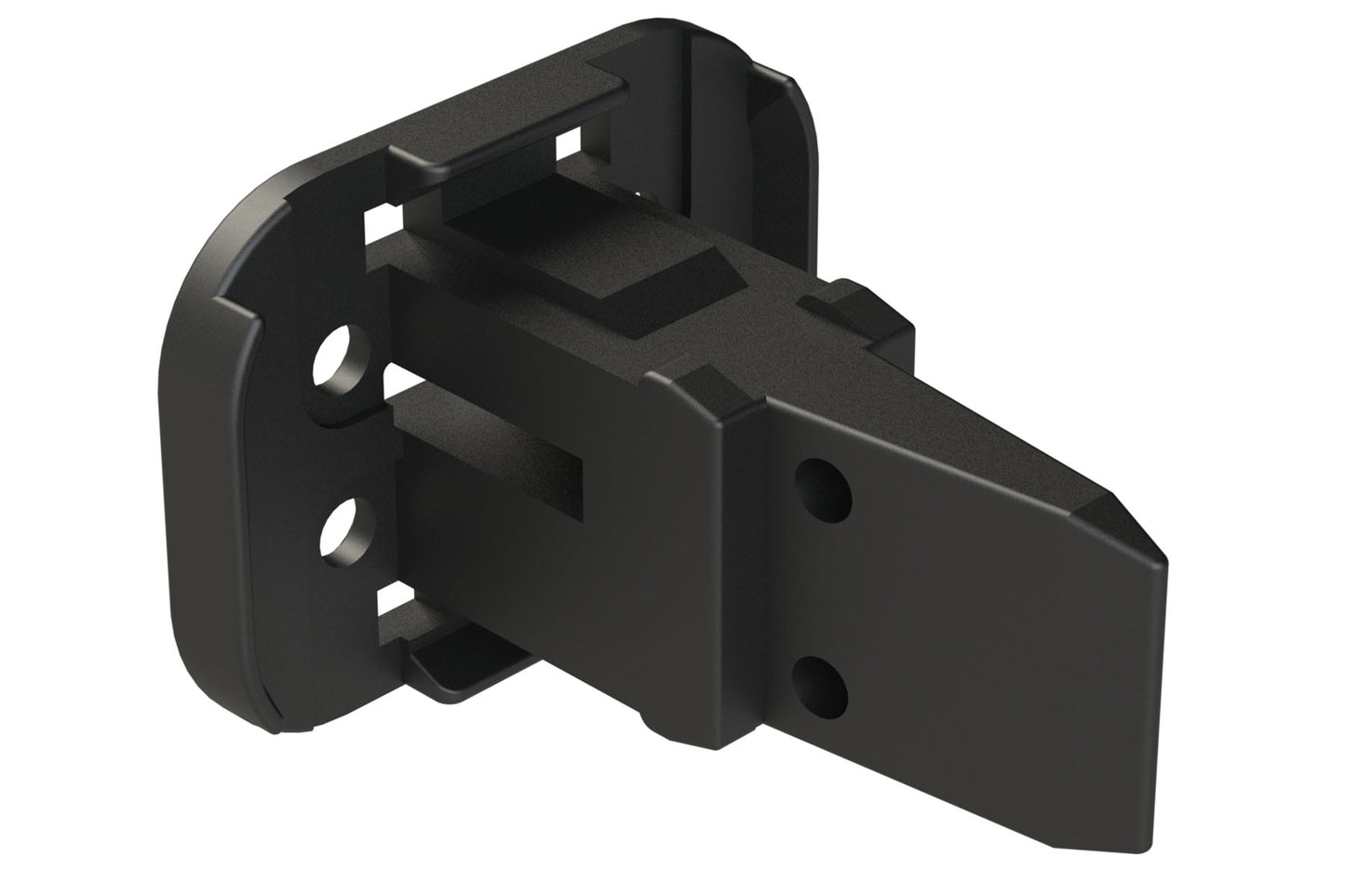 AW4S-B 4 Position Plug Wedgelock, Keyed B, Black. W4SB, W4SB-P012