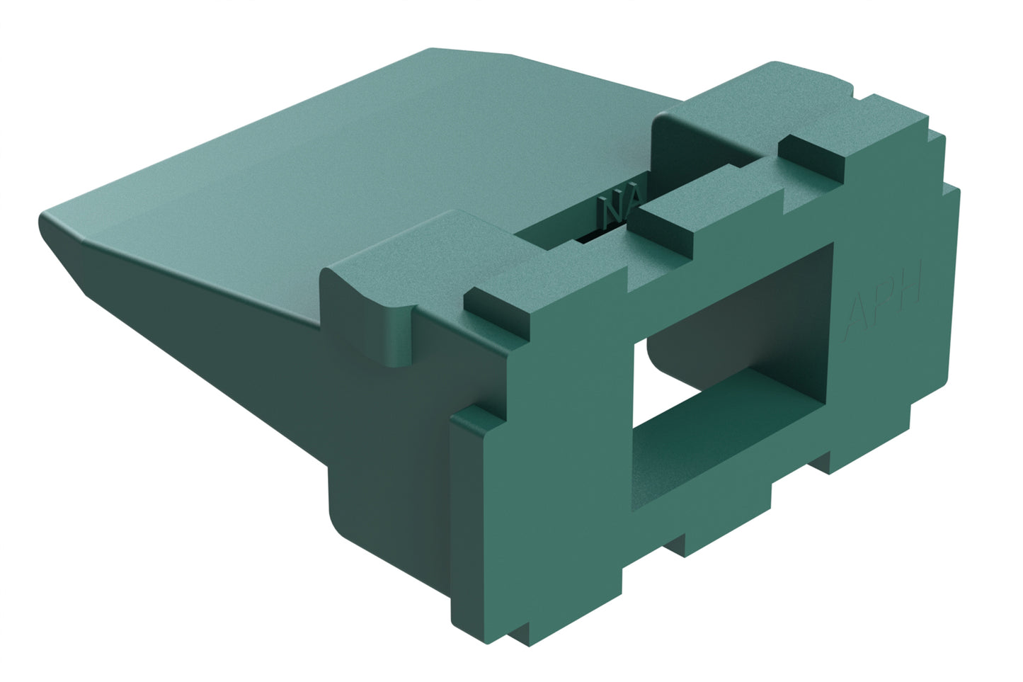 AW6P 6-Way Wedgelock Receptacle. W6P