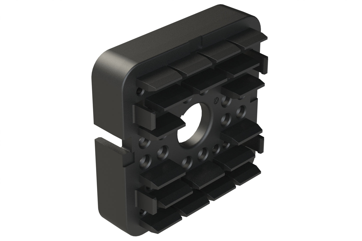 AWB-48PB Wedgelock for 48 Position Receptacle, Keyed B, Black. WB-48PB