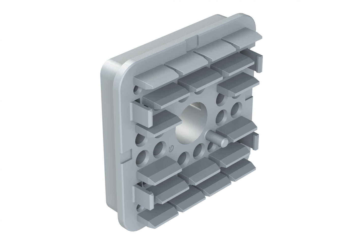 AWB-48SA Wedgelock for 48 Position Plug, Keyed A, Gray. WB-48SA