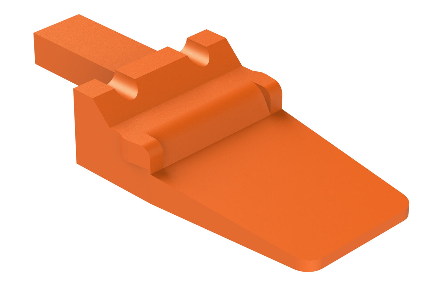 AWM-2P 2-Way Wedgelock Receptacle, Male. WM-2P