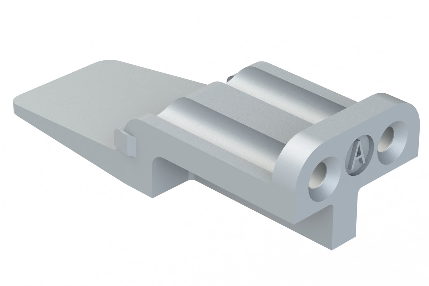 AWM-2SA 2 Position Socket Wedgelock, A Keyed. WM-2SA