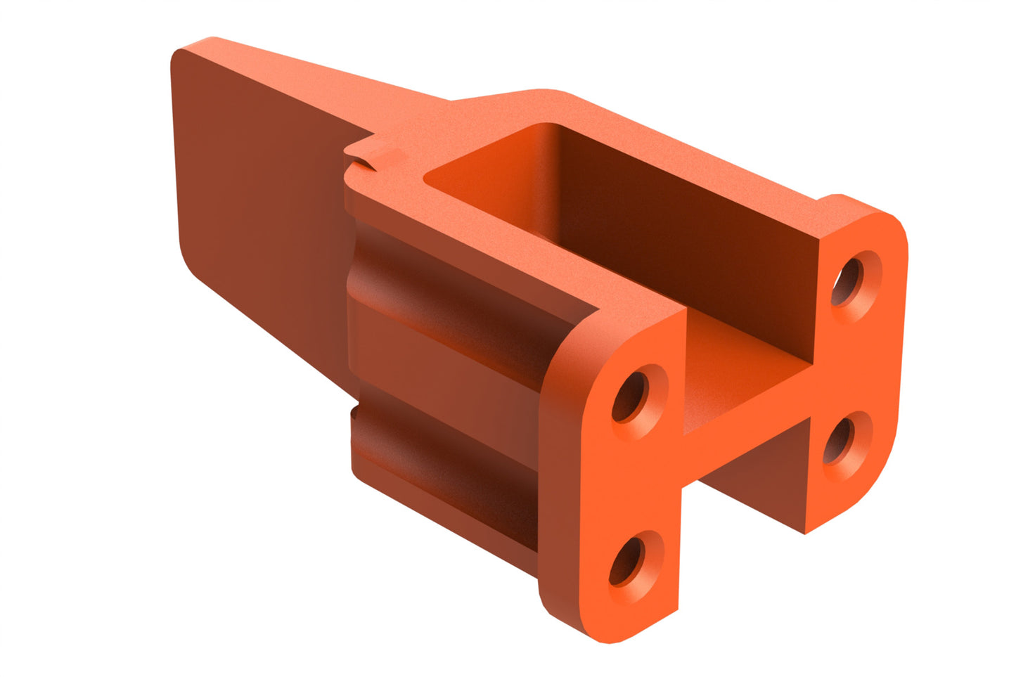 AWM-4S 4-way Wedgelock Plug, Female. WM-4S