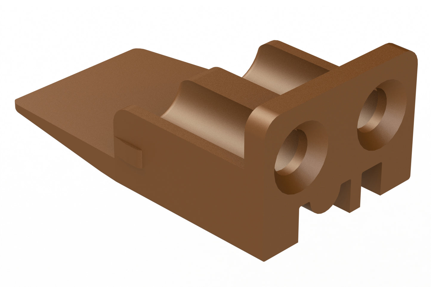 AWP-2SD 2 position Socket Wedgelock, Keyed D