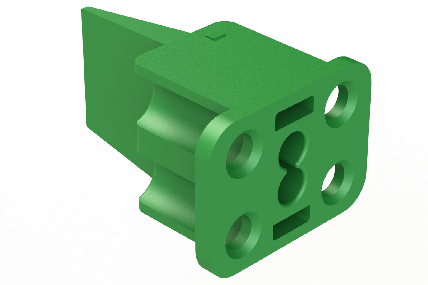 AWP-4SC 4 position Socket Wedgelock, Keyed C