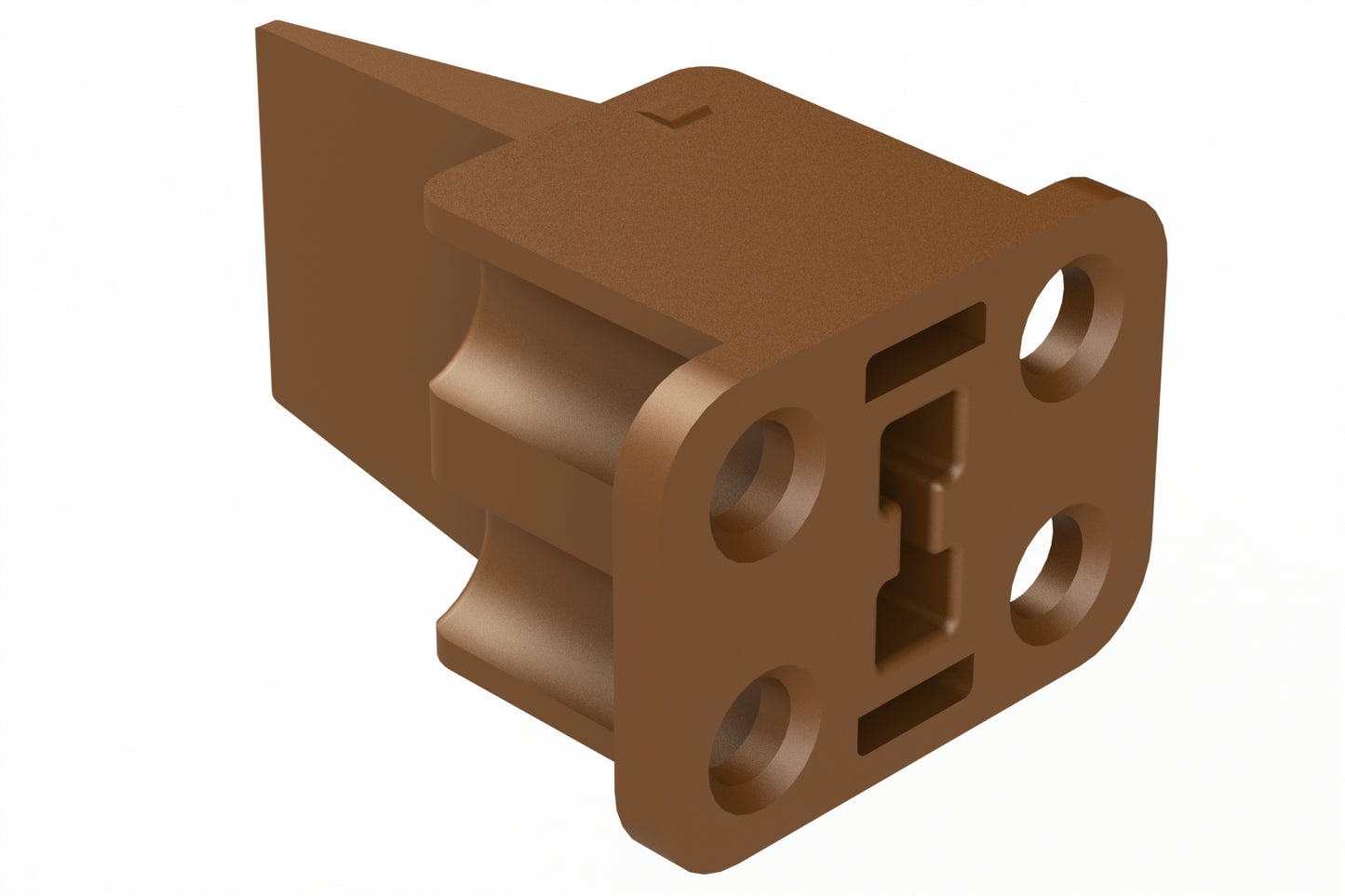 AWP-4SD 4 position Socket Wedgelock, Keyed D