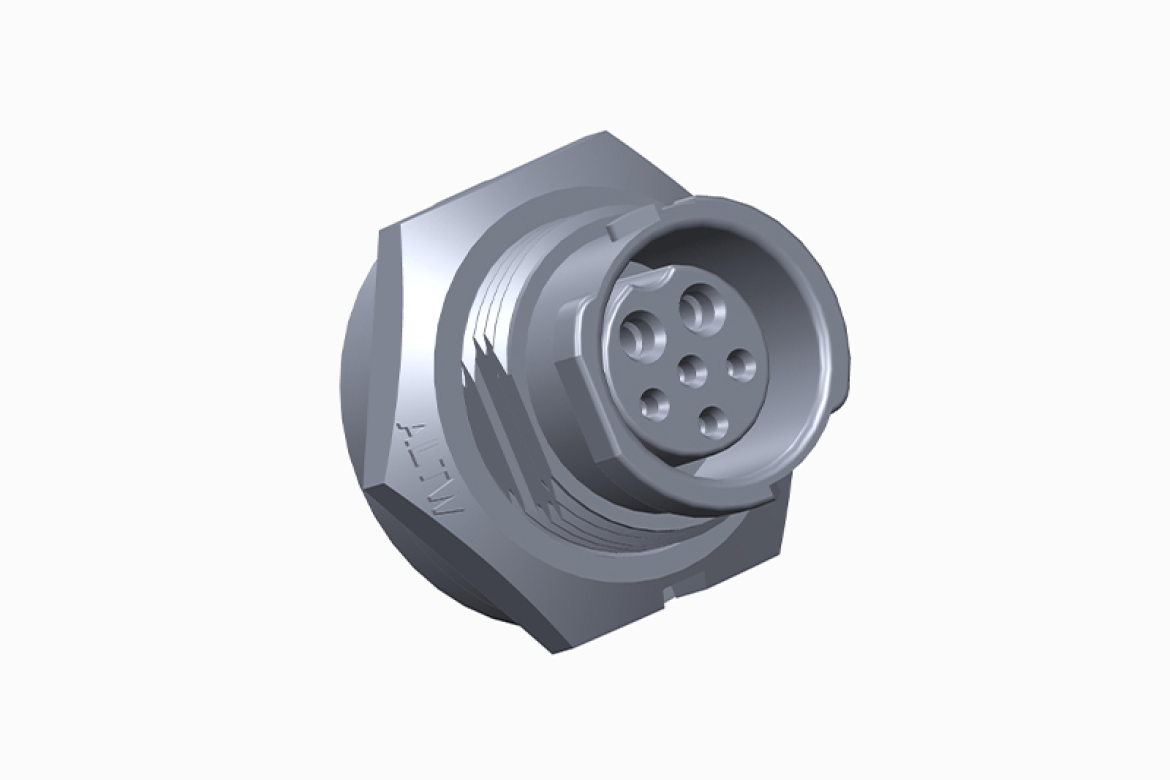 BBD-06PMFP-QC8001 X-Lok Push Lock Connector