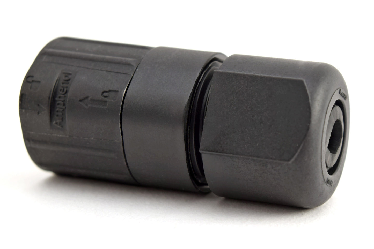 C091 31H006 202 5 U Male Connectors, Quicklock, Size M16, 6 Contacts, Gold Contact Plating, Cable Diameter 8.5-10.5mm