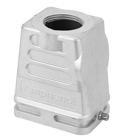 C146 11R006 606 8 Top entryd without stud. Conductive surface with standard locking levers. High attenuation. Same dimensions as standard housings. Comparable Part No. 19628060447